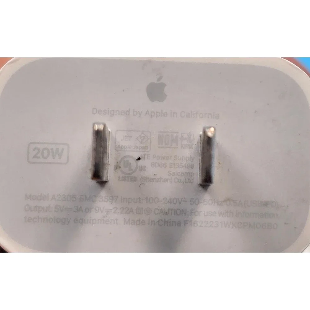Apple Fast Charger and an Apple Watch Magnetic Fast Charger to USB-C Cable